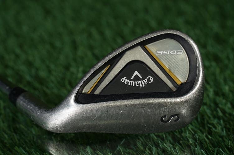 Callaway Edge Sand Wedge "S" Regular Flex Steel Shaft Right Handed RH ~ LOOK!!