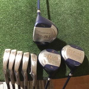 Pro Kennex Ladies TM-60 Tour Design Full Set D, 3W, 5W, 5-PW, No 9i Graphite