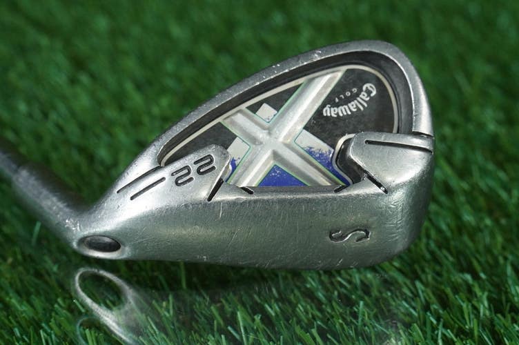 Callaway X-22 Sand Wedge "S" Wedge Flex Steel Shaft Right Handed RH ~ LOOK!!