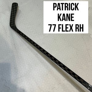 Senior(1x)Right Patrick Kane 77 Flex ProBlackStock™ Unbranded Pro Stock Hockey Sticks