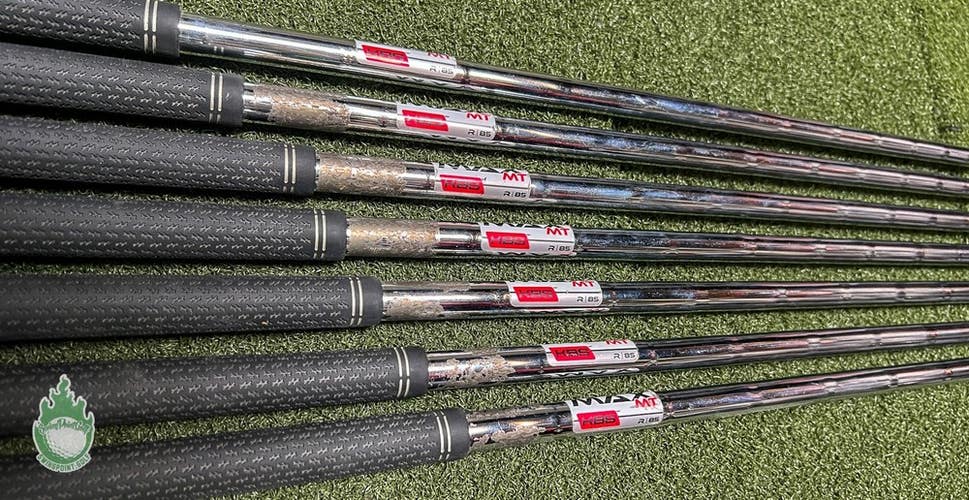 Used KBS Max MT 85g 5-PW/AW Regular Flex Steel Iron Set Shafts