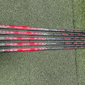 Used N.S.Pro Modus3 Tour 125g 8-PW/GW/SW Extra Stiff Flex Steel Iron Set Shafts