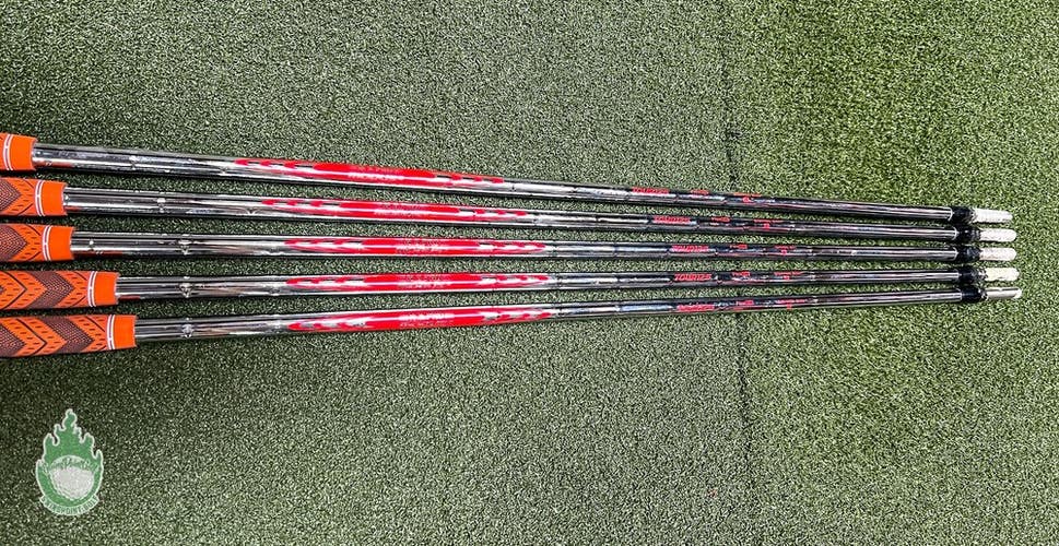 Used N.S.Pro Modus3 Tour 125g 8-PW/GW/SW Extra Stiff Flex Steel Iron Set Shafts