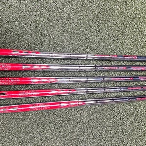 Used N.S.Pro Modus3 Tour 120g 5-9 Extra Stiff Flex Steel Iron Set Shafts
