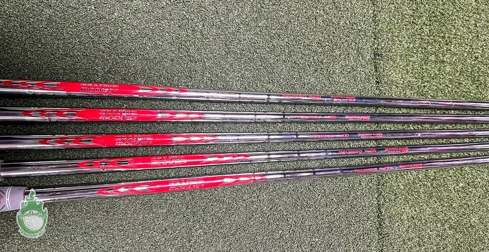 Used N.S.Pro Modus3 Tour 120g 5-9 Extra Stiff Flex Steel Iron Set Shafts
