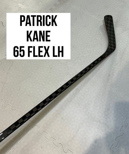 Senior(1x)Left Patrick Kane 65 Flex ProBlackStock™ Unbranded Pro Stock Hockey Sticks