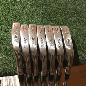Ben Hogan Apex Plus Forged Irons Set (3-PW, No 9i) Stiff Apex 4 Steel Shafts
