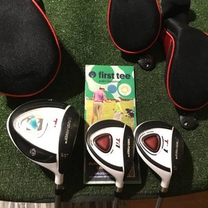 Turbo Power Ti11 Woods Set (Driver, 3W, 5W) Regular Paragon Graphite Shafts