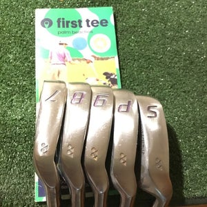 Yonex Ladies V-Mass 250 FL Irons Set (7-PW-SW) Ultimum Ti5 Graphite Shafts