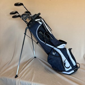 Men's Walter Hagen SB7 Right Handed Clubs (Full Set) Uniflex 10 Pieces (Used)