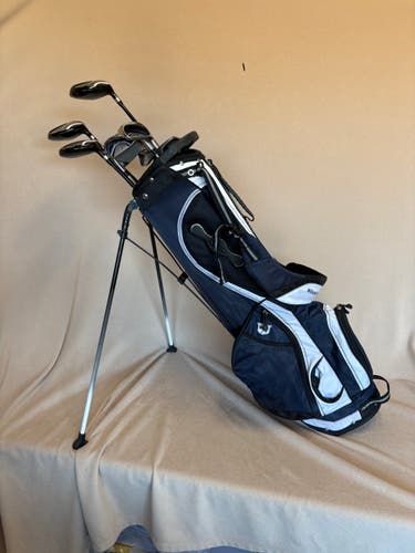 Men's Walter Hagen SB7 Right Handed Clubs (Full Set) Uniflex 10 Pieces (Used)