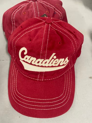 Red Adult Unisex One Size Fits All Hat (New)