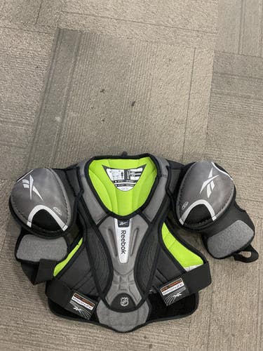Used Reebok JDP Senior Shoulder Pads Grey SM 11614-S000230893