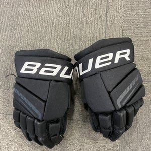 Used Bauer X Junior Gloves Black 10" 11614-S000230883