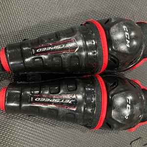 Youth CCM 8" Shin Pads (Used)