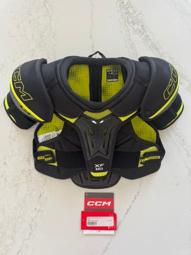 Medium Junior CCM Tacks XF 80 Shoulder Pads (New)