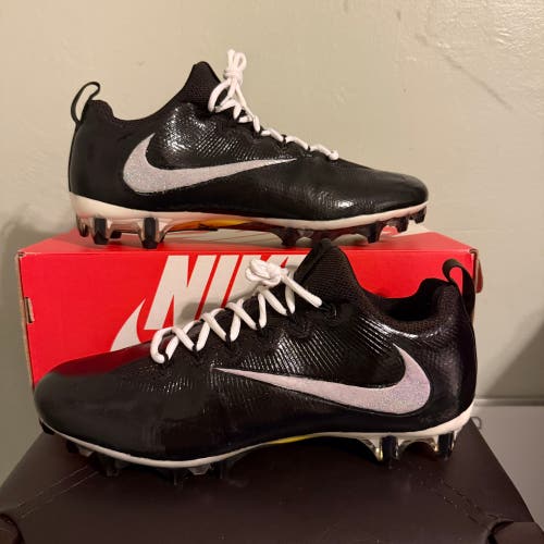 Black Men's Size M 10 Nike Vapor Carbon Untouchable Pro Low TD