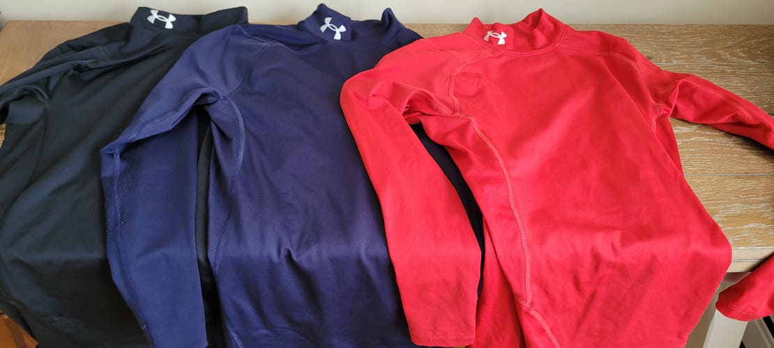 Under Armour Cold Gear Mock Turtlenecks