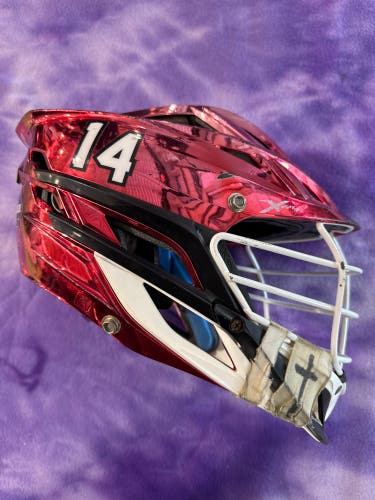 Red Adult Cascade XRS Helmet (Used)