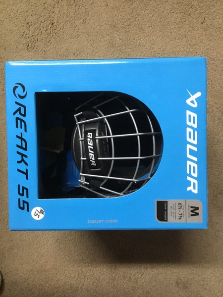 Medium Bauer Re-Akt 55 Helmet (New)