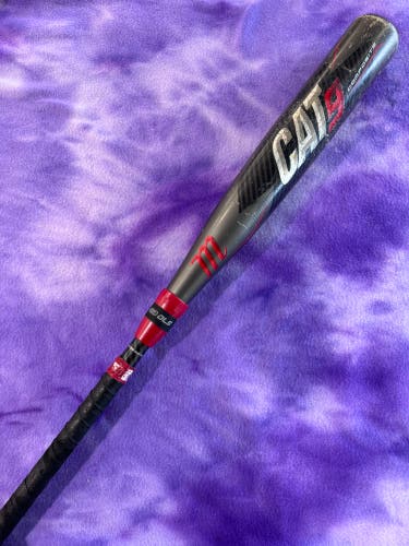 2021 Marucci CAT9 Composite Bat USSSA Certified (-10) Composite 21.5 oz 31" (Used)
