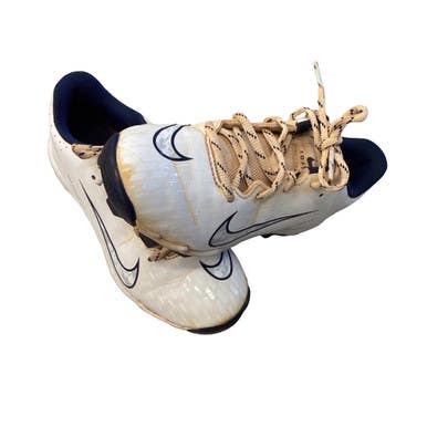 Used Nike SOFTBALL CLEATS BB/SB Cleats White Junior 02 11760-S000088054