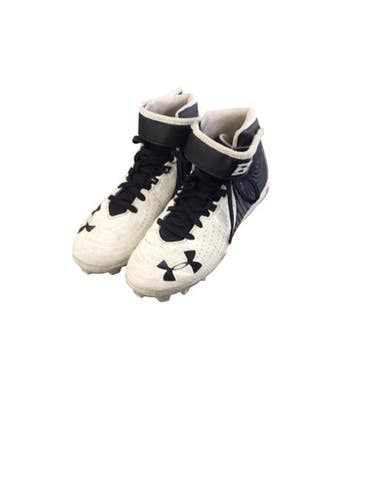 Used Under Armour BRYCE HARPER CLEATS BB/SB Cleats White Junior 03 11760-S000088023