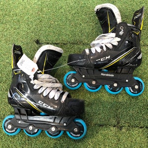 Junior CCM Super Tacks AS1 Inline Skates Regular Width Size 5.0 (Used)