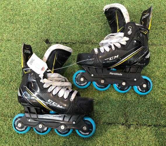 Junior CCM Super Tacks AS1 Inline Skates Regular Width Size 5.0 (Used)