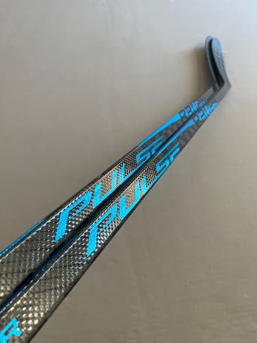 *2 Pack* of Used 87 Flex P28M Senior Bauer Pulse Left Hand Pro Stock Hockey Sticks