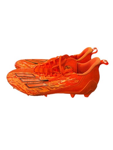 Used Adidas Adult FB Cleats Orange Senior 14 11863-S000025243