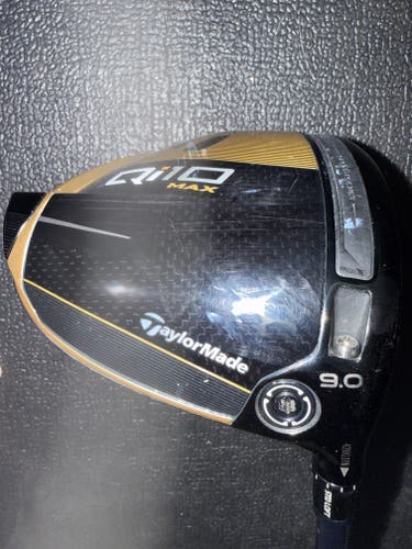 TaylorMade Qi10 Max Designer Series Driver Regular Flex 9 Loft (Used)