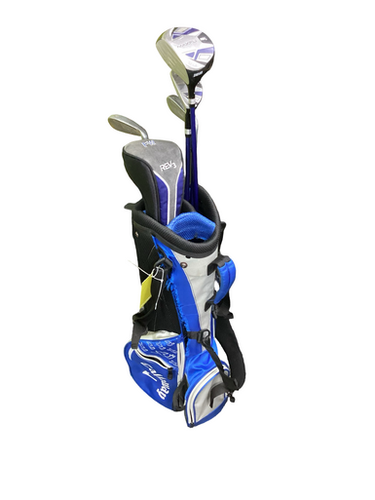 Used Maxfli REV 3 Jr Package Set LH Royal Blue 6 Piece 11613-S000177170