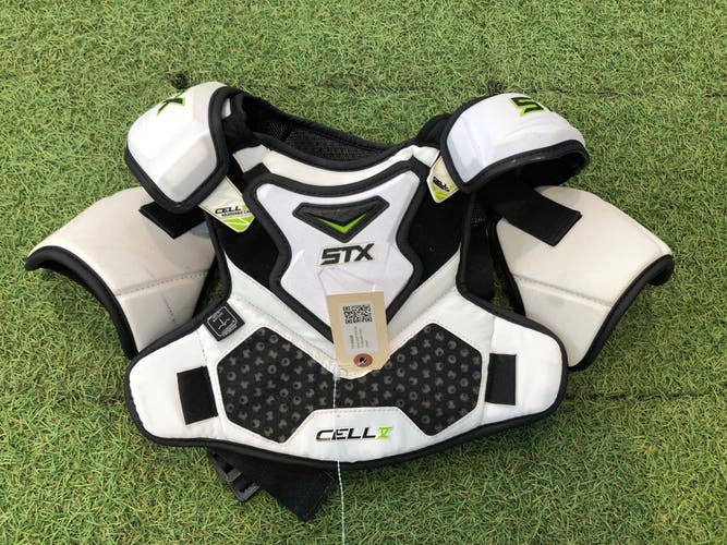 Small Adult STX Cell V Shoulder Pads (Used)