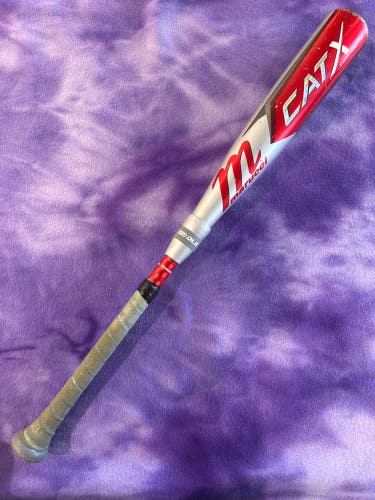 2023 Marucci CAT X Composite Bat USSSA Certified (-10) Composite 18 oz 28" (Used)