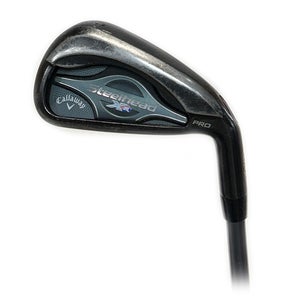 Callaway Steelhead XR Pro Black Single 6 Iron 1* Flat Graphite Matrix Ozik