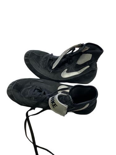 Used Nike Wrestling Shoes Black Youth 08.5 11859-S000028481