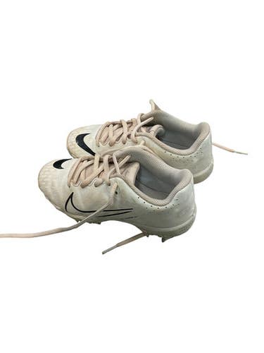 Used Nike DIAMOND BB/SB Cleats White Junior 01 11859-S000028475