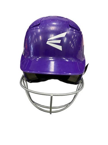 Used Easton ALPHA Batting Helmet w/Mask Purple M/L 11859-S000028467