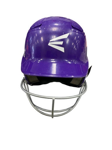 Used Easton ALPHA Batting Helmet w/Mask Purple M/L 11859-S000028467
