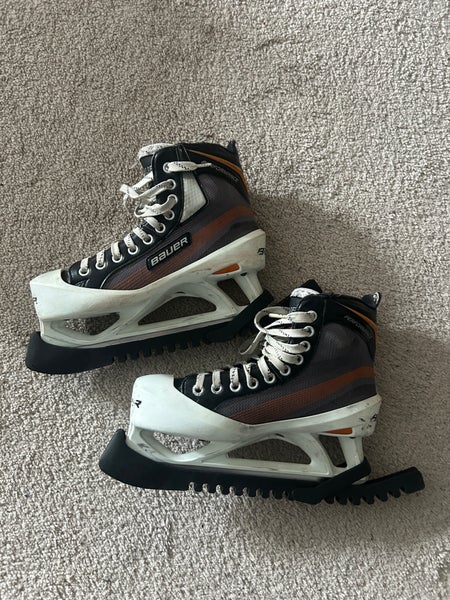 2012 Bauer Performance Hockey Goalie Skates Regular Width Size 6.5 (Used)