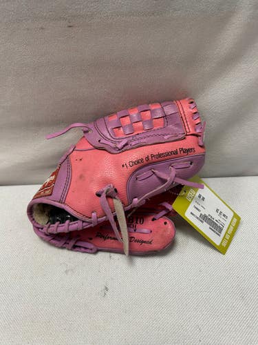 Used Rawlings RTB10 BB/SB Glove RH Throw Pink 10" 11490-S000269005