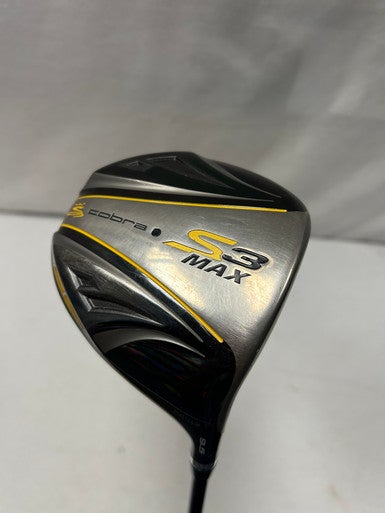 Used Cobra S3 MAX Mens Driver RH 9.5 Degree 11490-S000268970