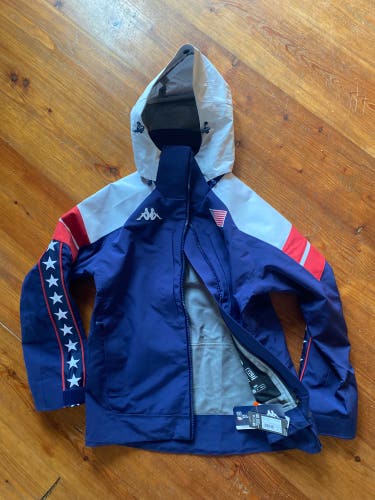 Us ski team olympic Blue Unisex Adult Small Jacket (New)