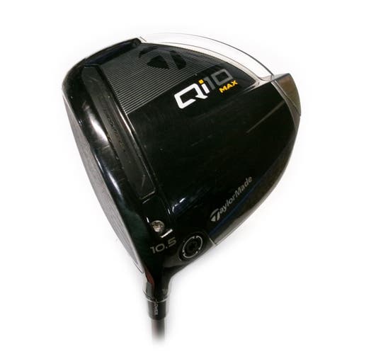 LH TaylorMade Qi10 Max 10.5* Driver Graphite Fujikura Speeder NX 50 Regular Flex