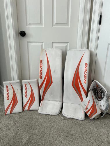 Large (35+1) Bauer Supreme Shadow 
Full Set Pro Stock (Used)