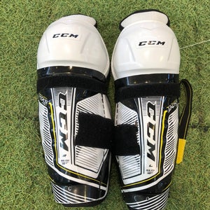 Junior CCM Super Tacks AS1 Shin Pads 10" (Used)