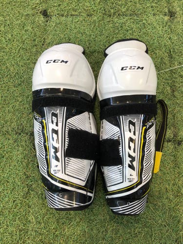 Junior CCM Super Tacks AS1 Shin Pads 10" (Used)