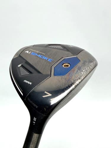 Callaway Ai Smoke Max 7 Wood 21 Tensei AV Blue 75g Stiff Fairway Wood
