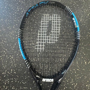 Used Prince ATTACK Girls Tennis Racquet Black 25" 11849-S000036842